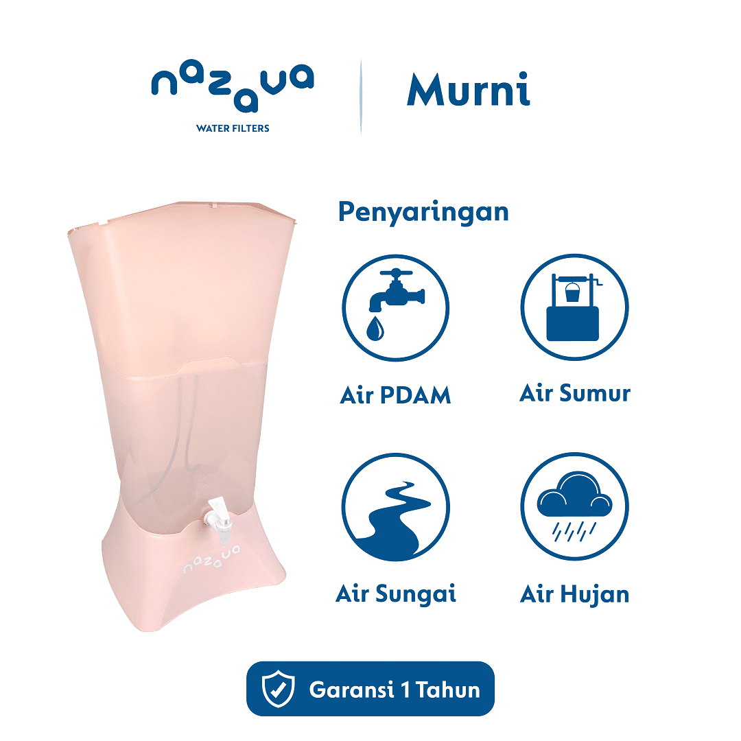Nazava Murni 2 Filter - Filter Air Minum Keluarga - Water Purifier - Image 2