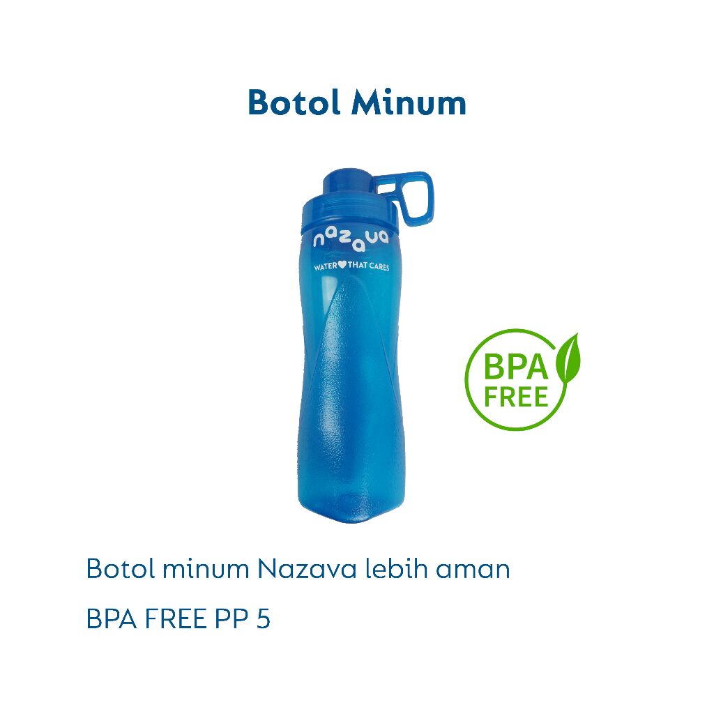 Tumbler Nazava 650 ml - Botol Minum BPA Free - Tumbler Anti Bakteri